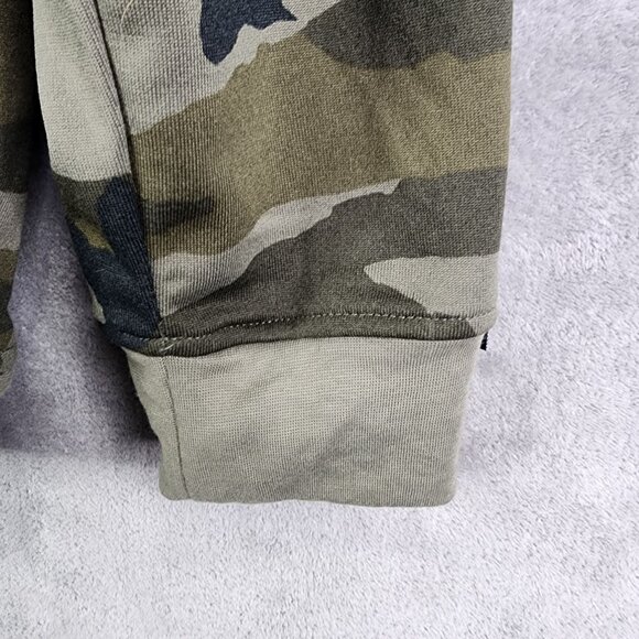 Mens Ecko Unltd Green Camouflage Fleece Hoodie Jacket Full Zip Long Sleeve L - Picture 6 of 13